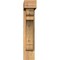 Ekena Millwork Olympic Block Smooth Bracket w/ Offset Brace, Western Red Cedar, 5 1/2"W x 20"D x 28"H BKT0604X20X28OLY05SWR - alternate 2